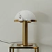 Designer marble lamp that combines form and function beautifully